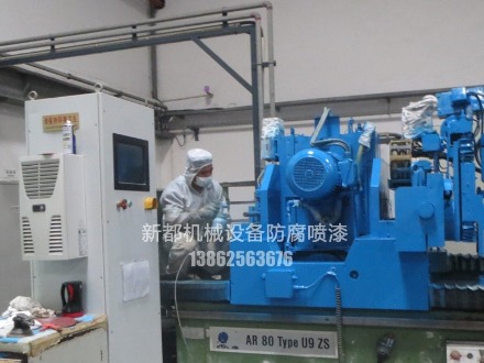 舊機(jī)械設(shè)備噴漆翻新